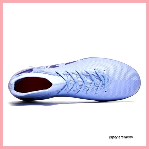 High Top Soccer Cleats with TPU Upper, Lace-Up Athletic Shoes main image 6